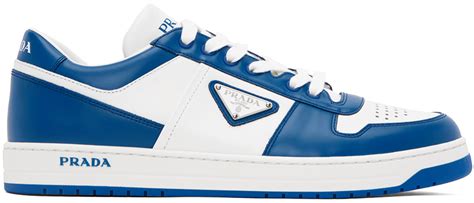 baby blue Prada sneakers